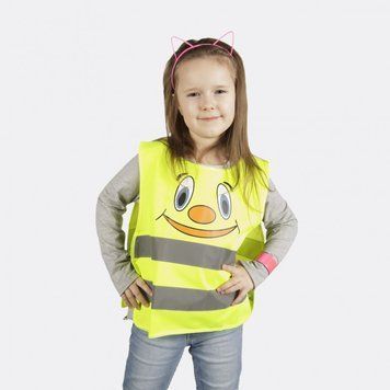 Жилет світловідбиваючий дитячий "Усмішка" - XS VEST-USMISHKA-XS фото